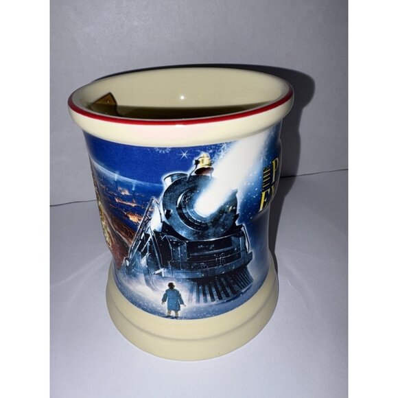 The Polar Express BELIEVE  Ceramic Coffee Mug Hot Chocolate Cup 3D Christmas - Picture 3 of 6